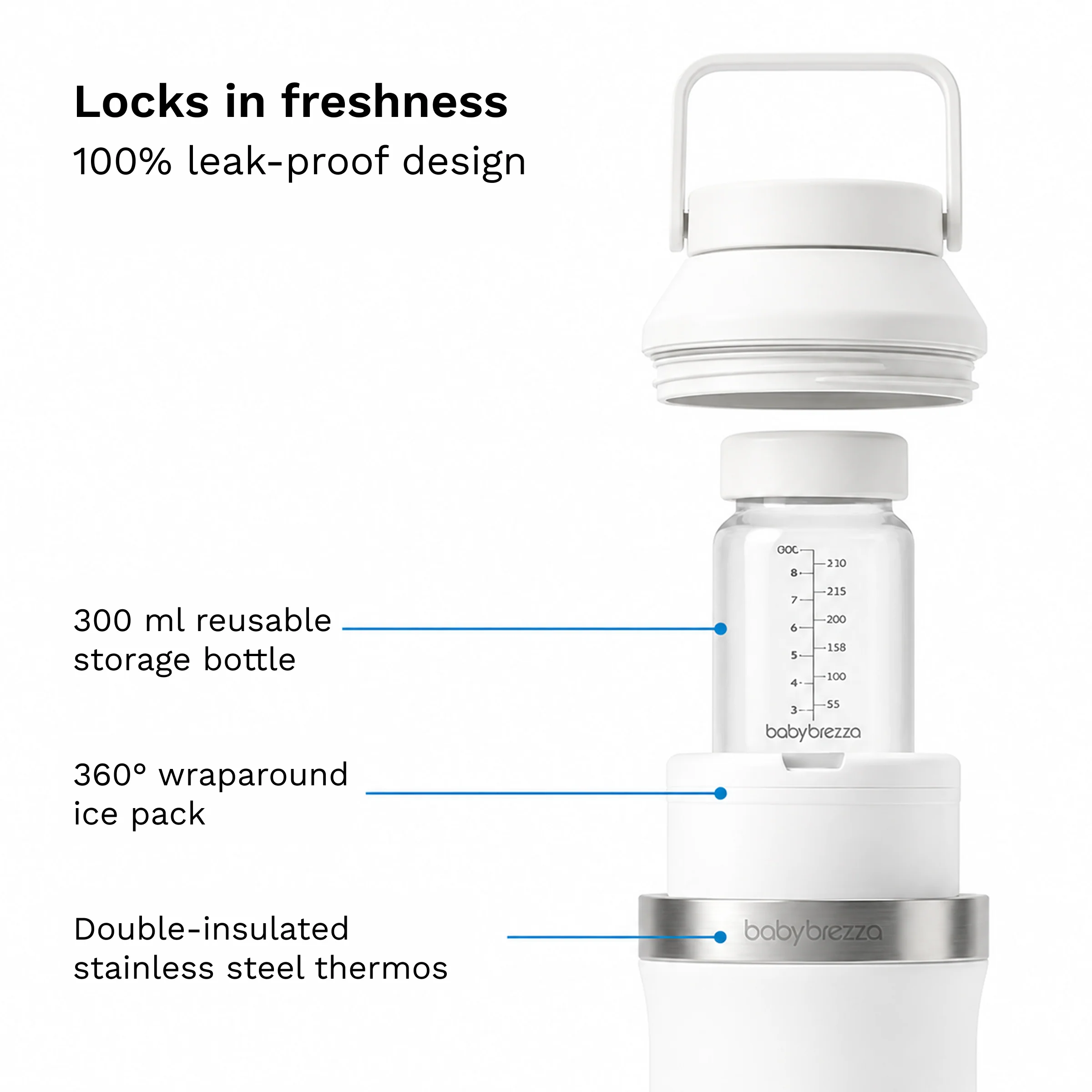 All-day Breastmilk Portable Cooler - 300 ml - Image 4