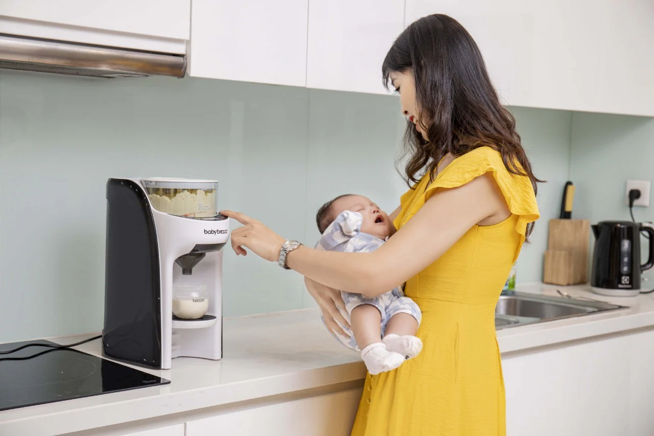 Baby Brezza Stirring Wheel, Measuring Wheel and Locking cover with Silicon Scraper & Axle- Formula Pro Advanced - Image 7