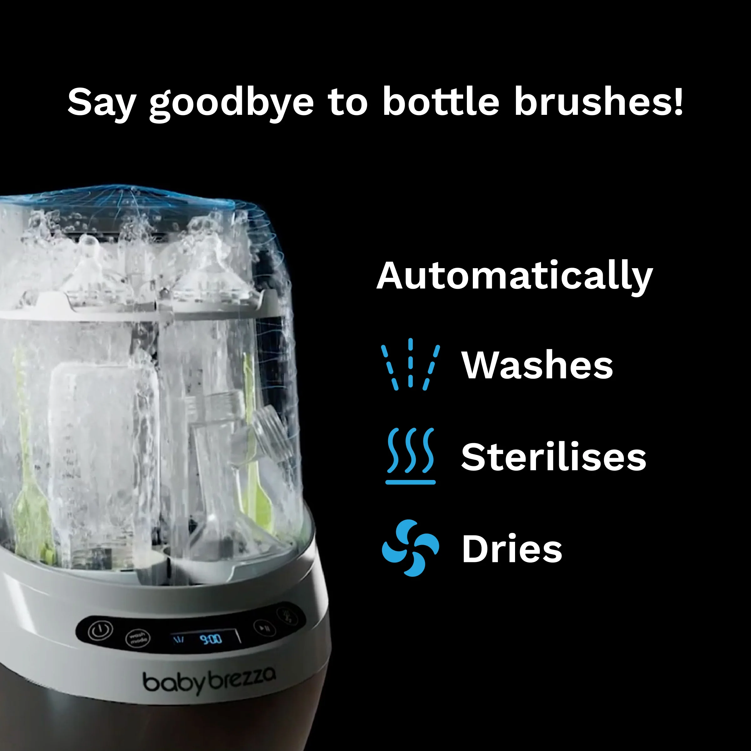 Bottle Washer Pro - All In One Washer, Sterilizer, Dryer - Image 4