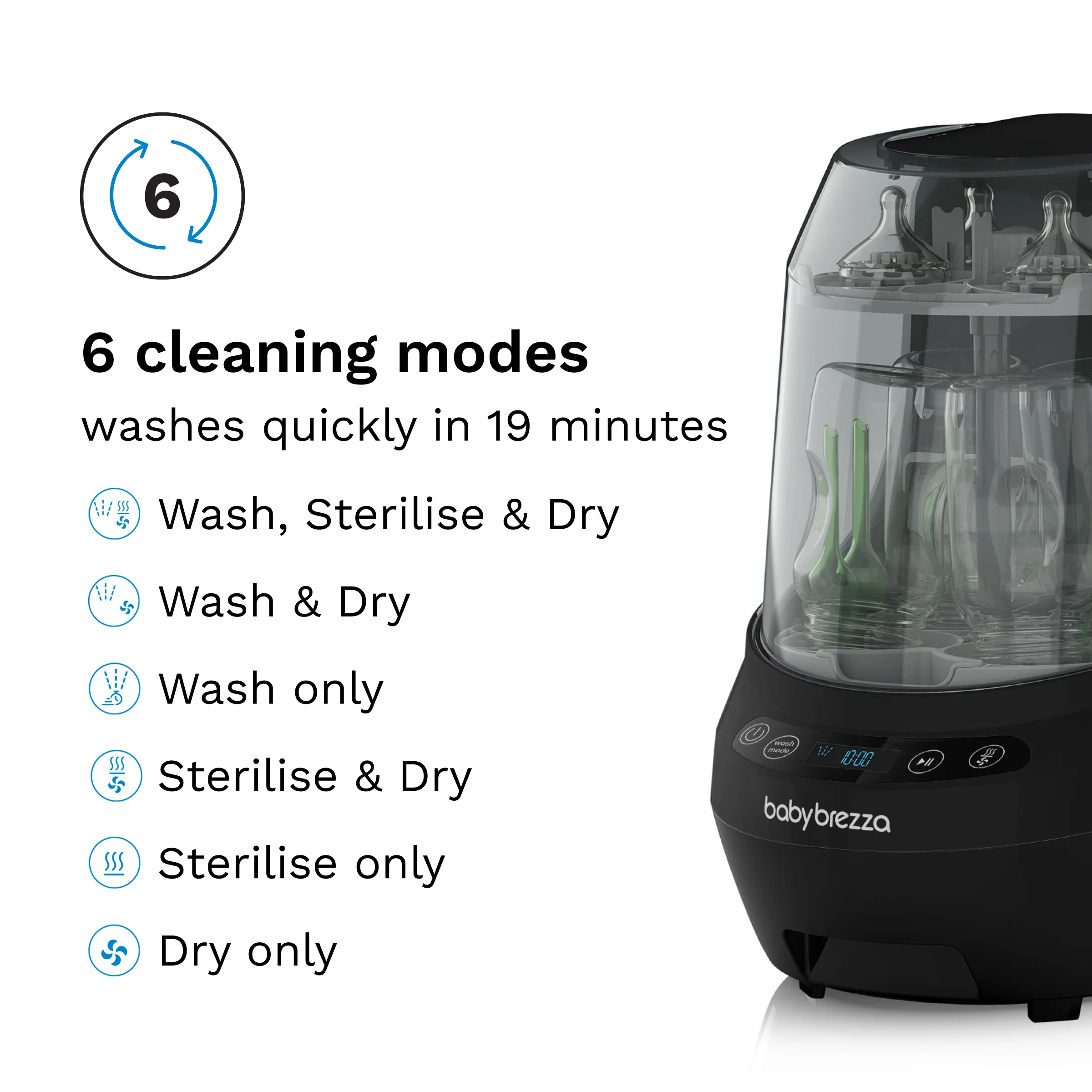 Bottle Washer Pro - All In One Washer, Sterilizer, Dryer - Image 18