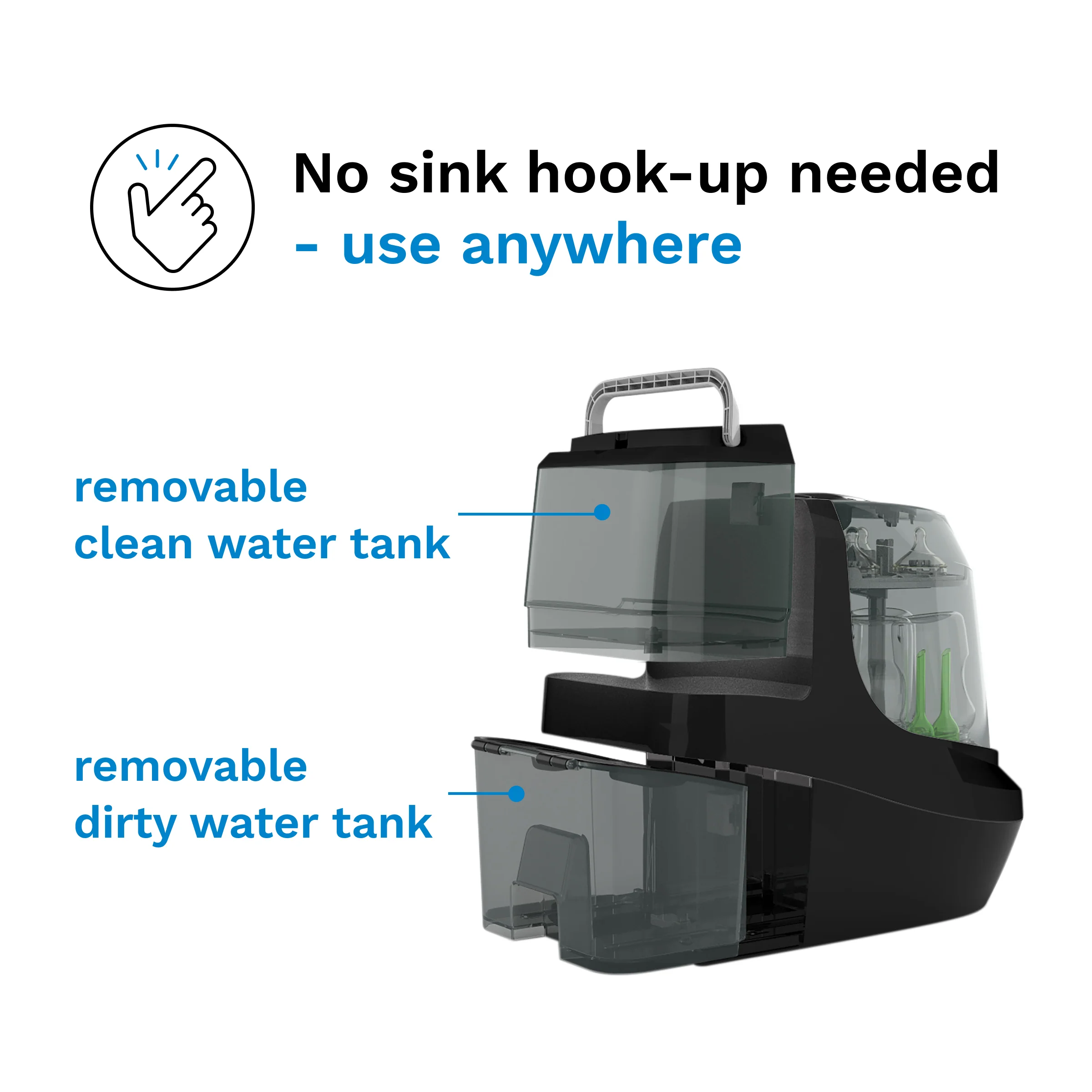 Bottle Washer Pro - All In One Washer, Sterilizer, Dryer - Image 13