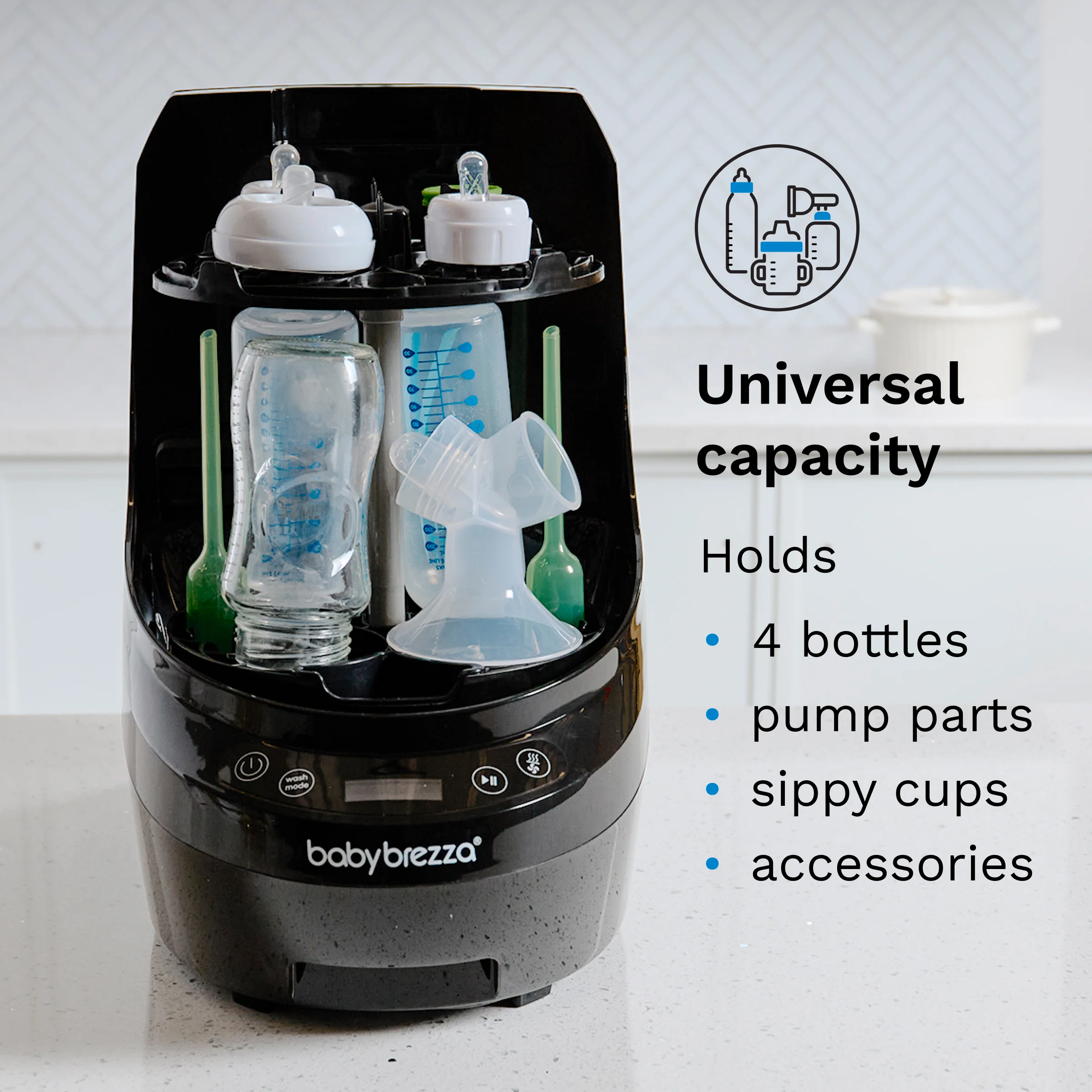Bottle Washer Pro - All In One Washer, Sterilizer, Dryer - Premium Black - Image 9