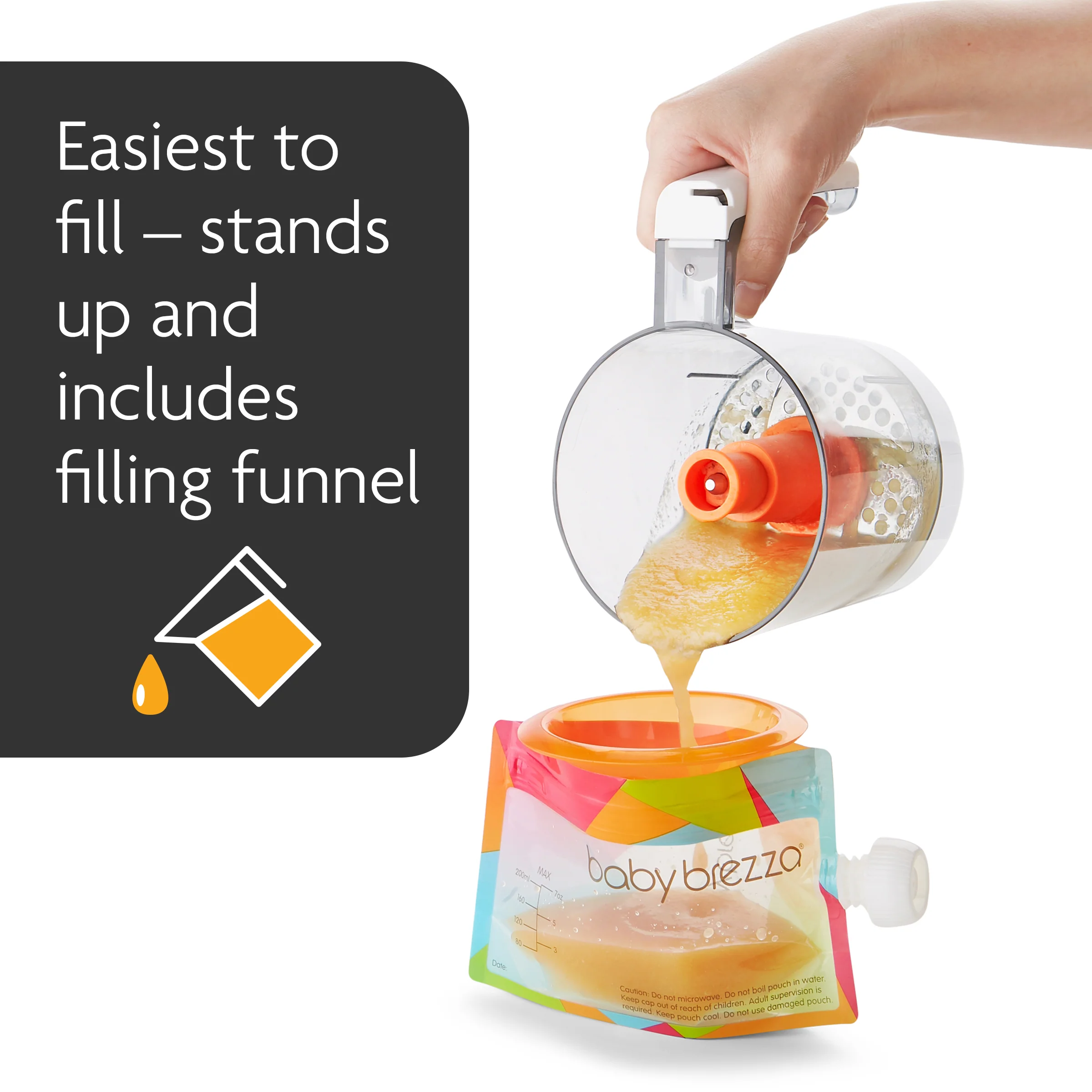 Bundle: One Step Food Maker Deluxe + Reusable Pouches (10 Pack) - Image 14