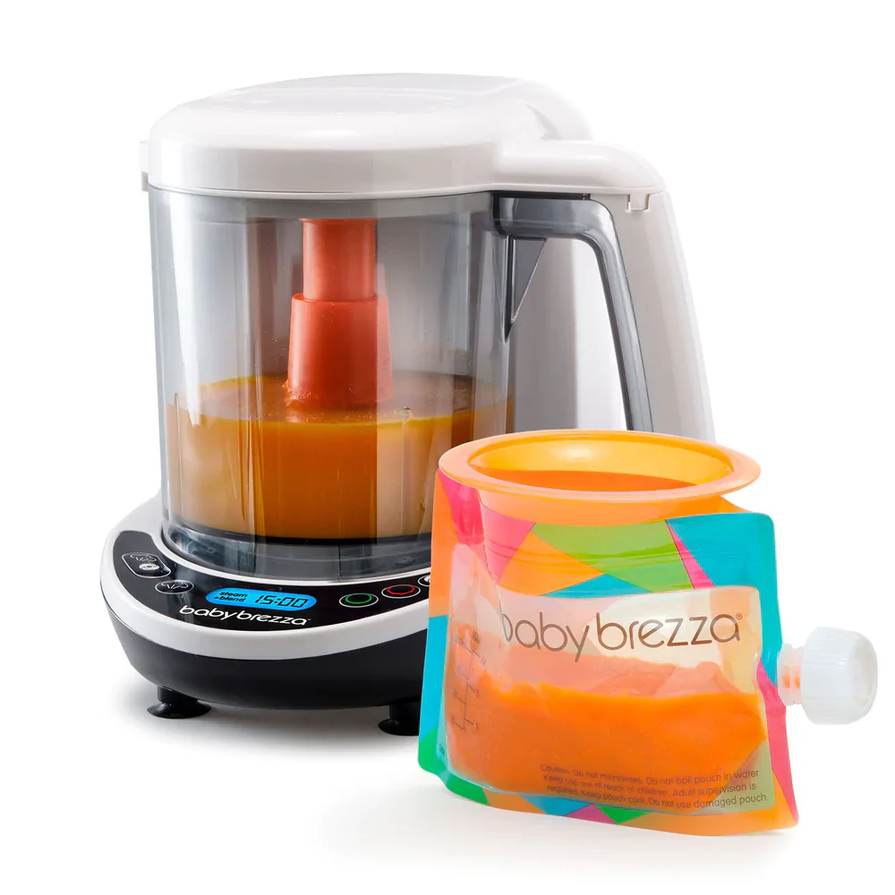 Bundle: One Step Food Maker Deluxe + Reusable Pouches (10 Pack) - Image 7