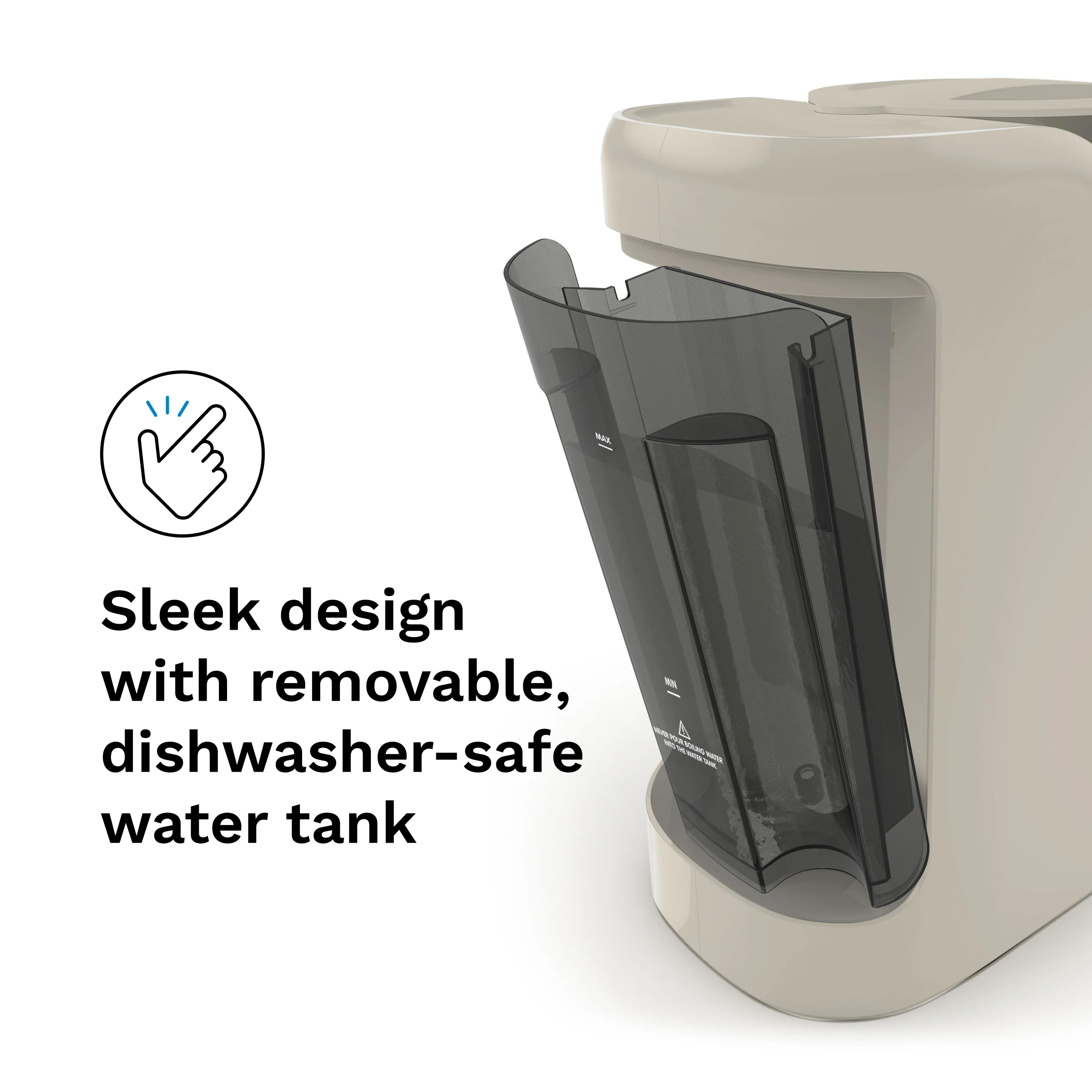 Baby Brezza Formula Pro Advanced | Baby Formula dispenser - Oatmeal - Image 8