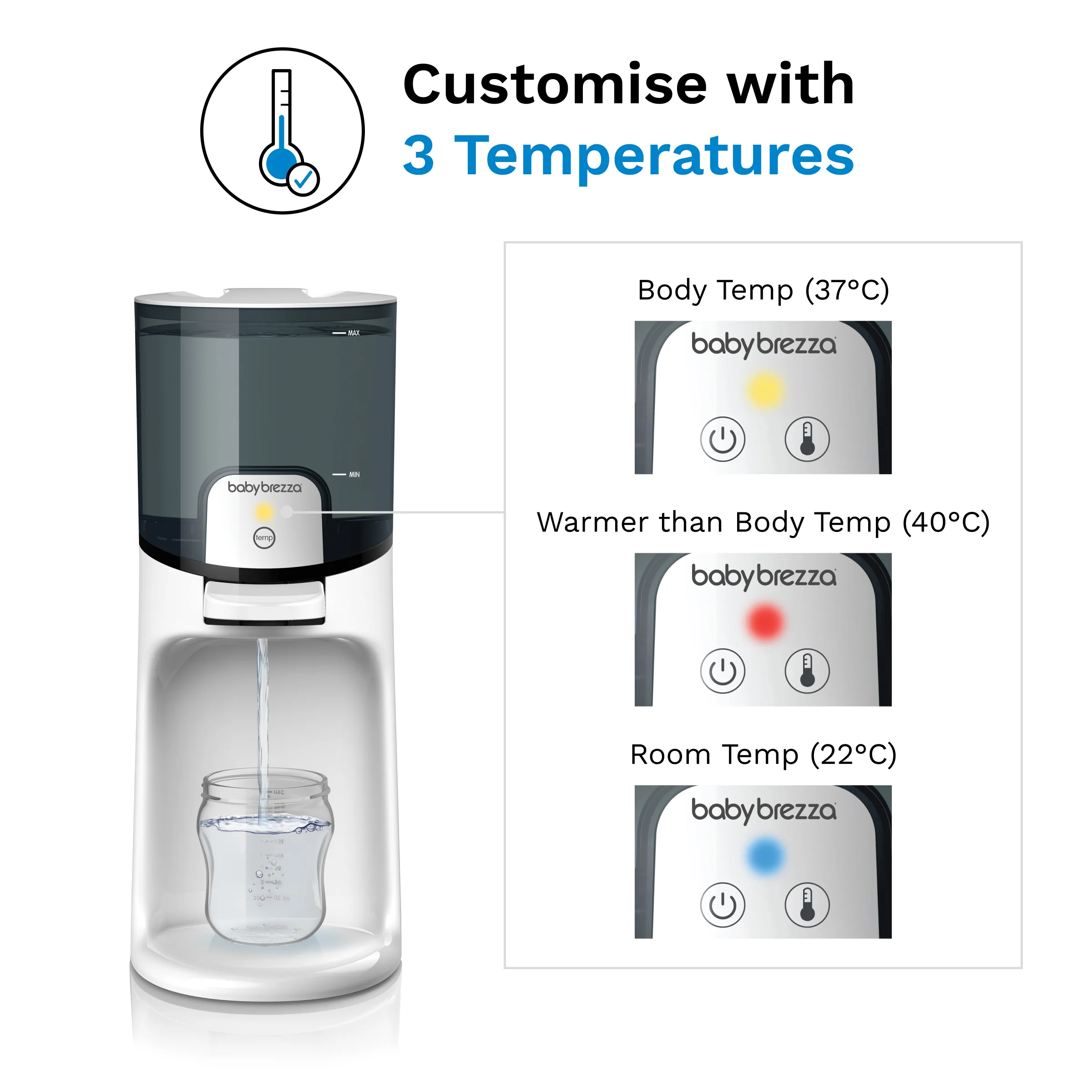 Instant Water Warmer For Baby Bottles - Instantly Dispenses Warm Water - Image 4