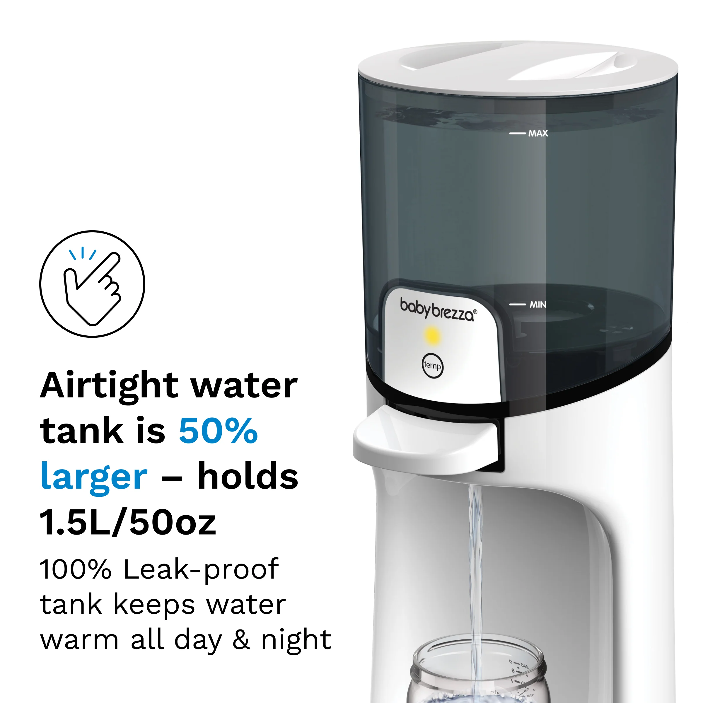 Instant Water Warmer For Baby Bottles - Instantly Dispenses Warm Water - Image 8