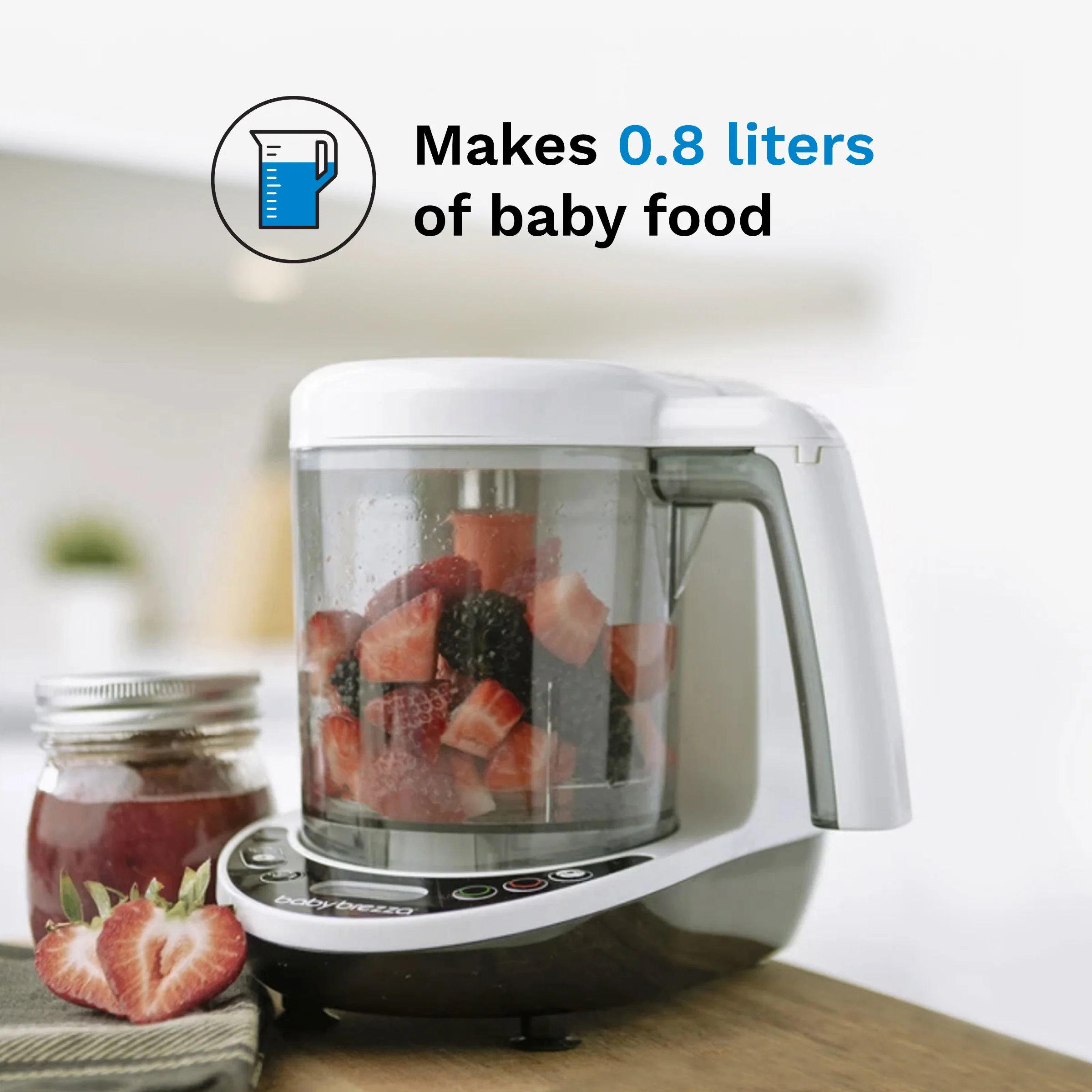 One Step™ Baby Food Maker Deluxe: Steamer & Blender for Homemade Baby Food - Image 6