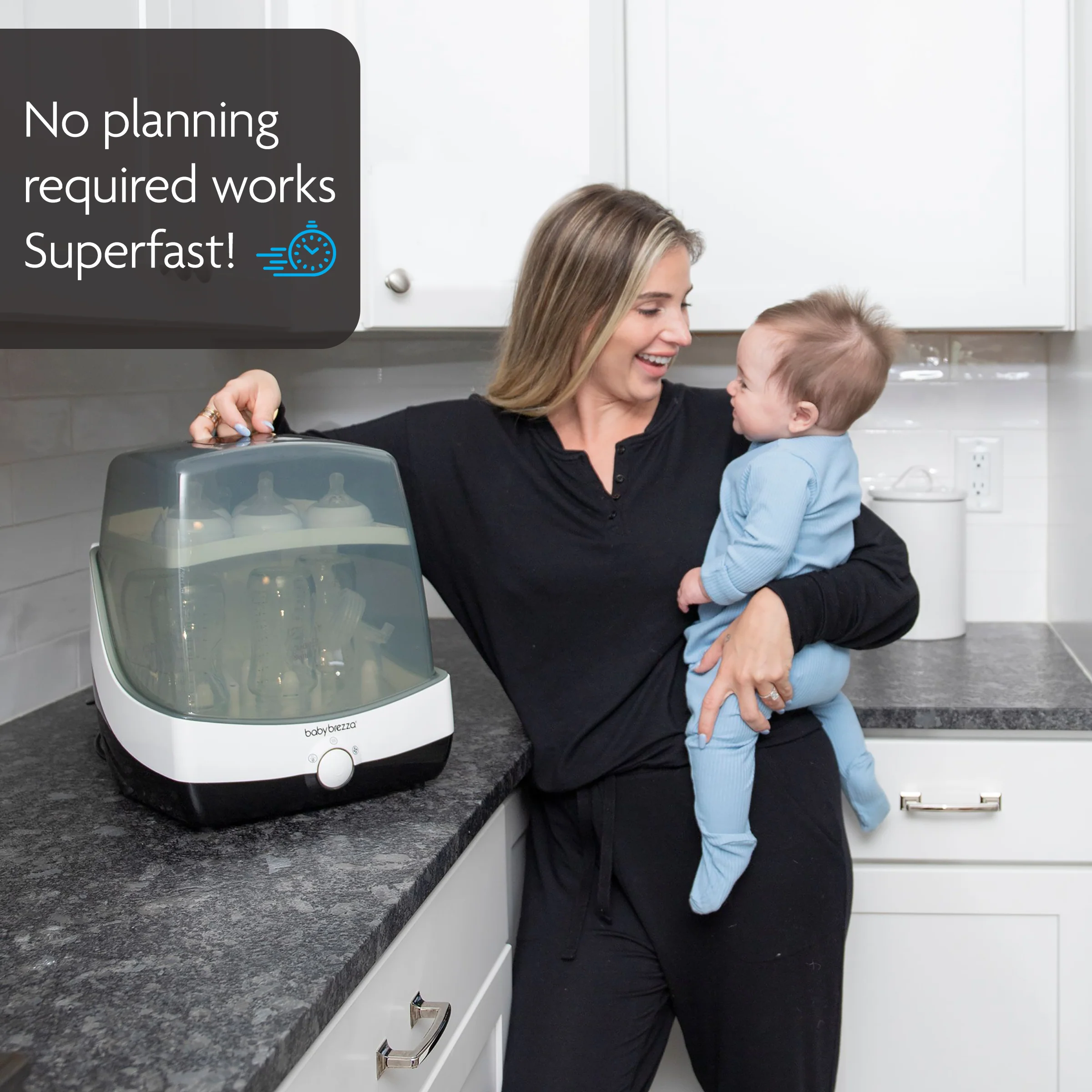 Superfast Baby Bottle Sterilizer and Dryer - Sterilizes & Dries in 10 Minutes - Image 12