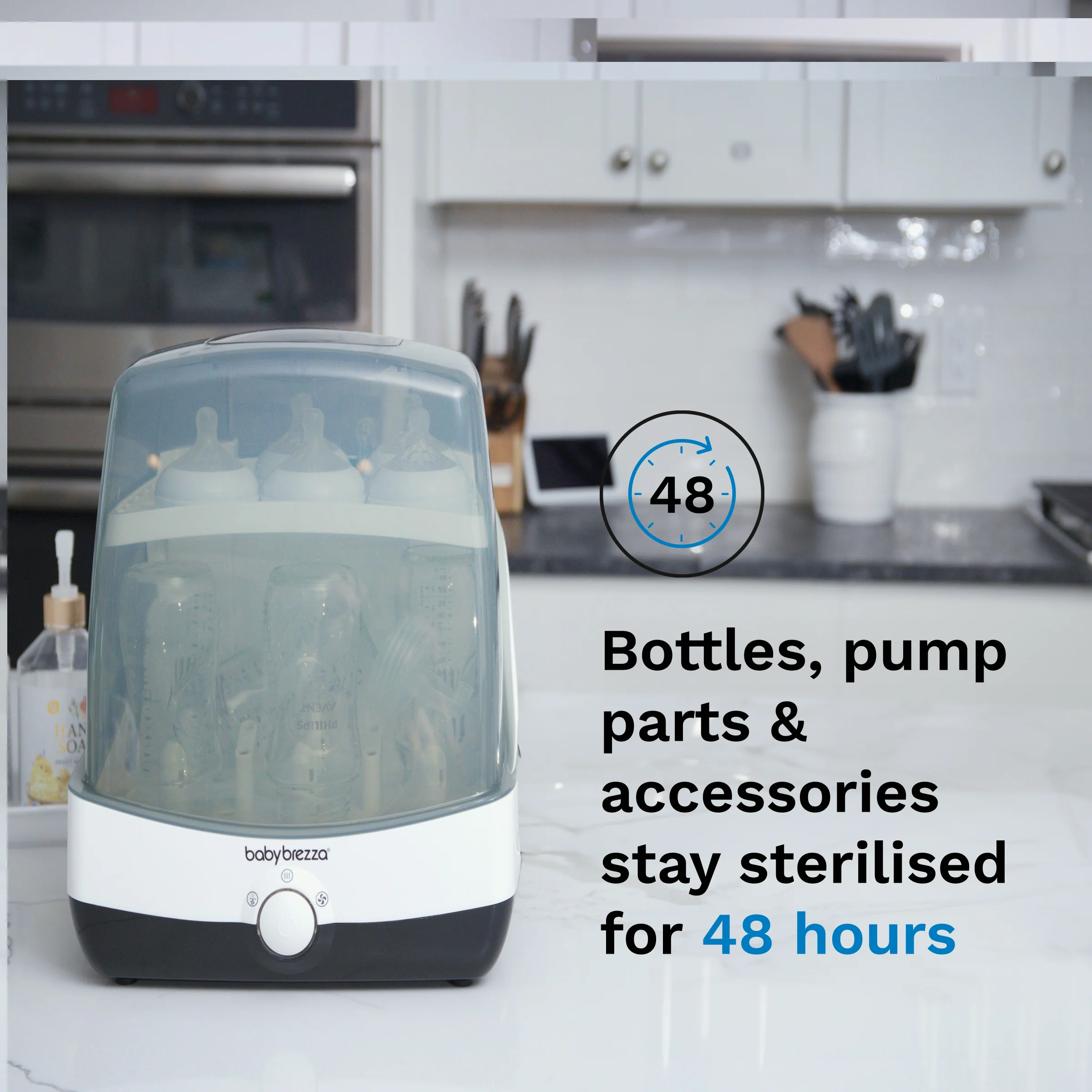 Superfast Baby Bottle Sterilizer and Dryer - Sterilizes & Dries in 10 Minutes - Image 21