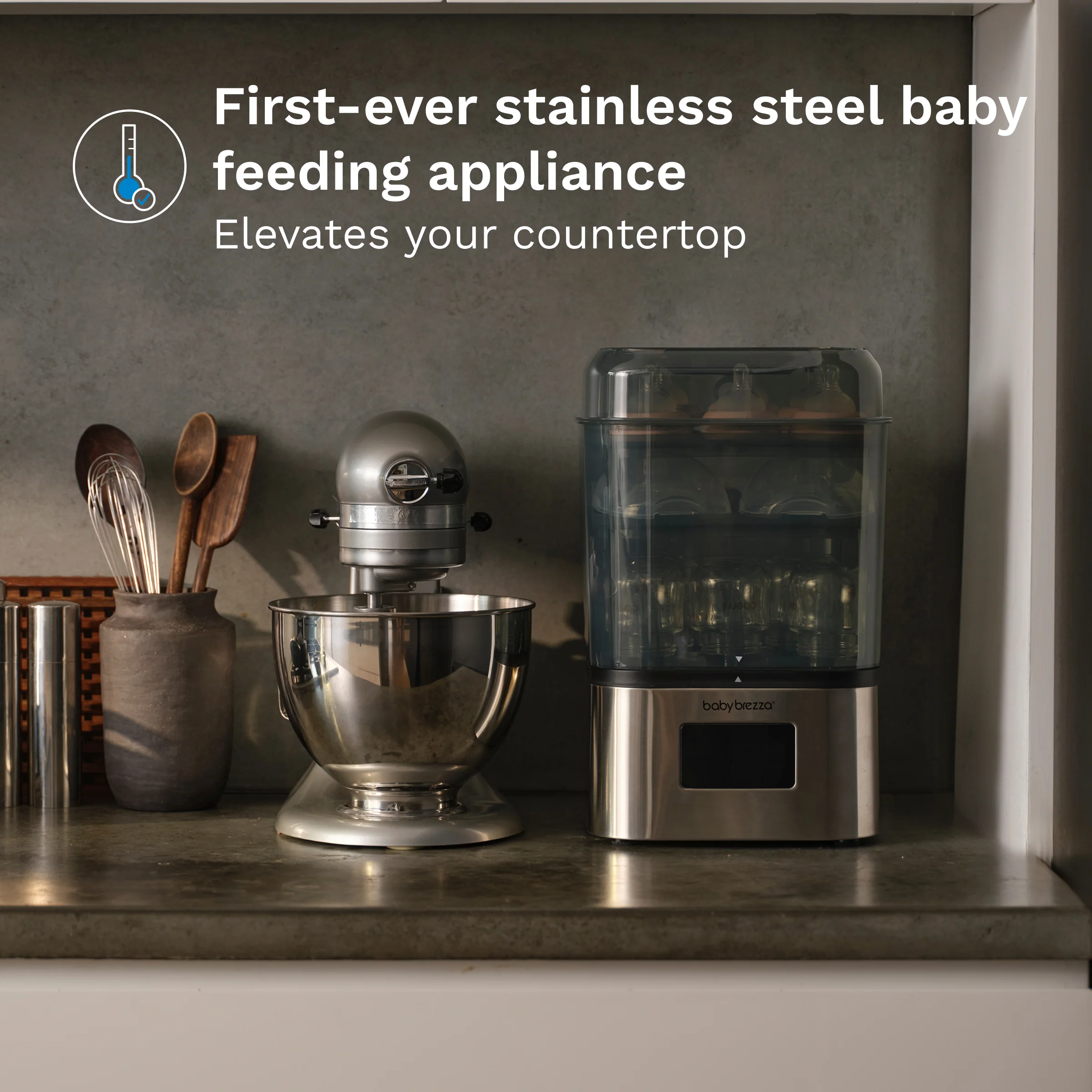 SuperQuick™ Baby Bottle Sterilizer and Dryer Stainless Steel - Sterilizes & Dries in just 10 Minutes - Image 7